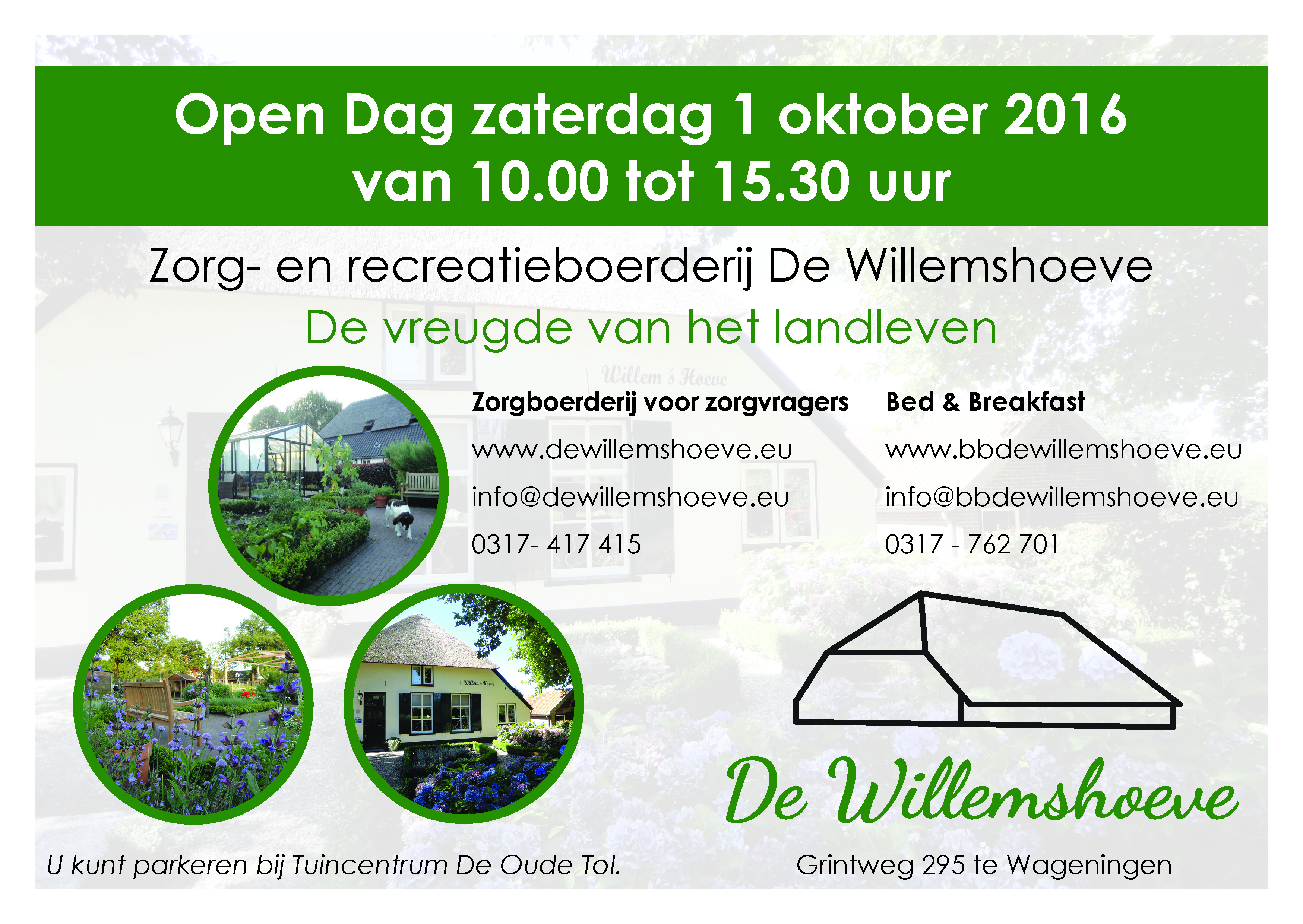 Open dag Willemshoeve Wageningen